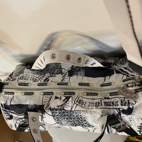 LeSportSac x Gwen Stefani L.A.M.B. RARE Y2K Vintage Duffle Bag / Gym Bag EUC - Picture 13 of 15